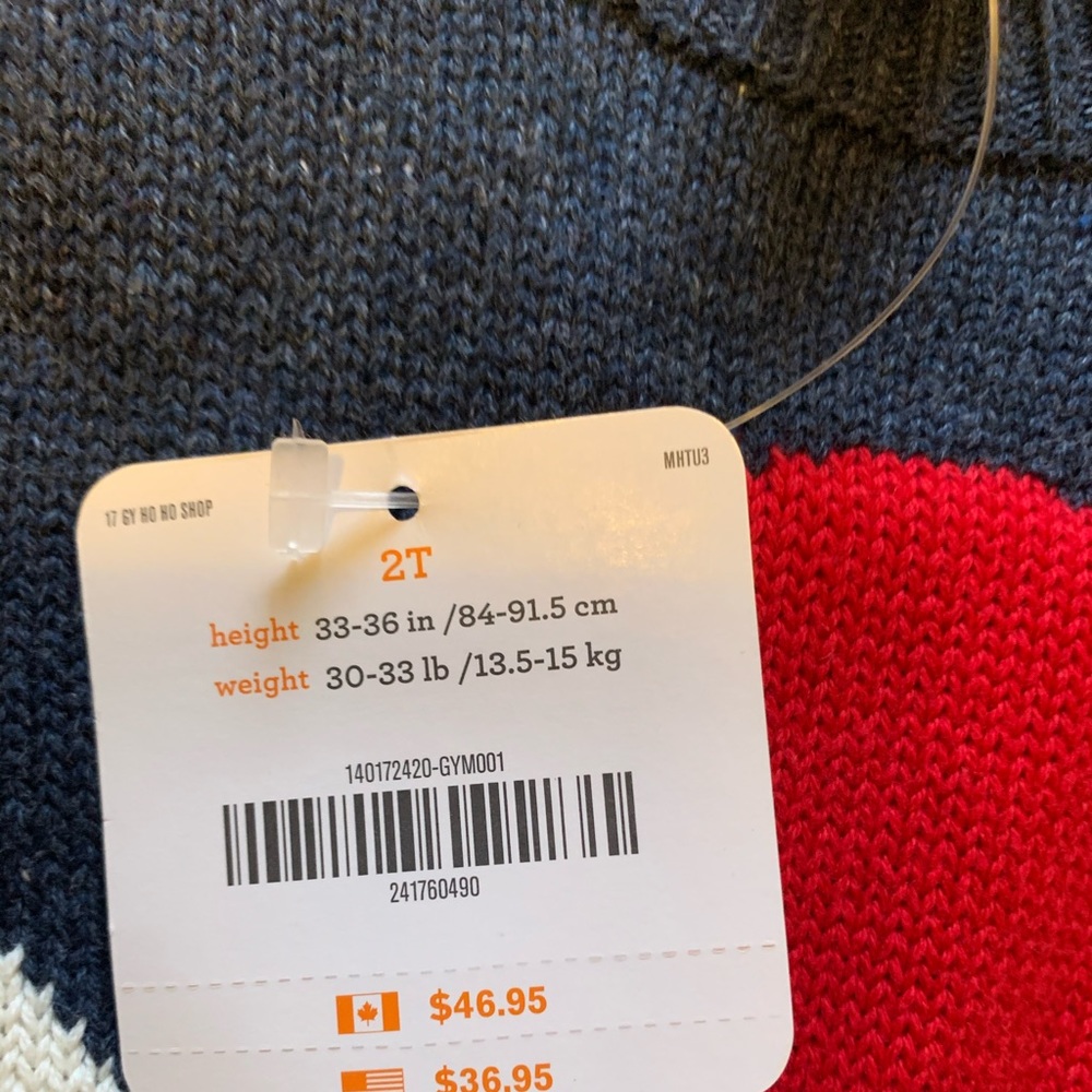 Toddler sweater